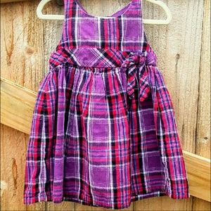 OshKosh plaid dress (18 mo)